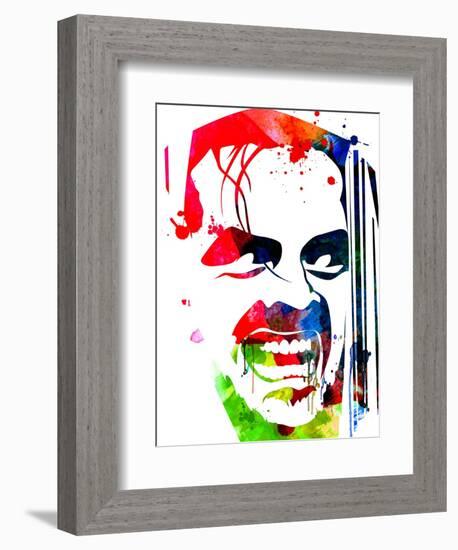 The Shining Watercolor-Lora Feldman-Framed Premium Giclee Print