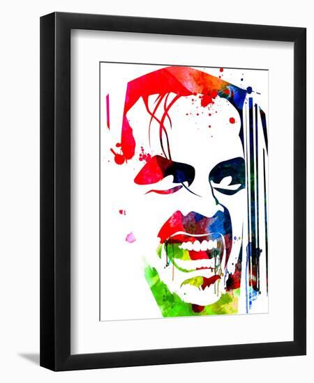 The Shining Watercolor-Lora Feldman-Framed Premium Giclee Print