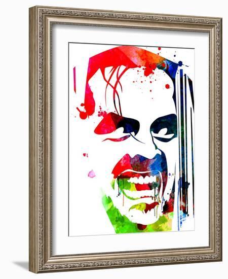 The Shining Watercolor-Lora Feldman-Framed Art Print