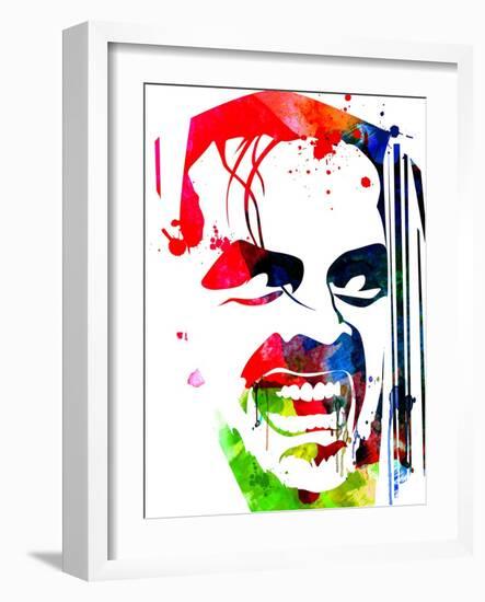 The Shining Watercolor-Lora Feldman-Framed Art Print