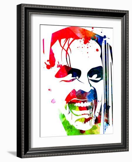 The Shining Watercolor-Lora Feldman-Framed Art Print