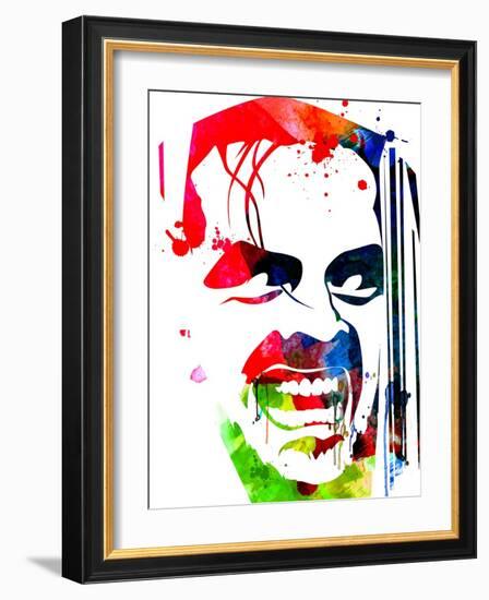 The Shining Watercolor-Lora Feldman-Framed Art Print