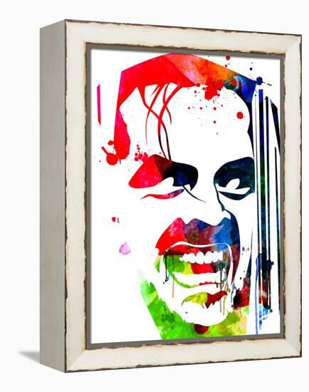 The Shining Watercolor-Lora Feldman-Framed Stretched Canvas