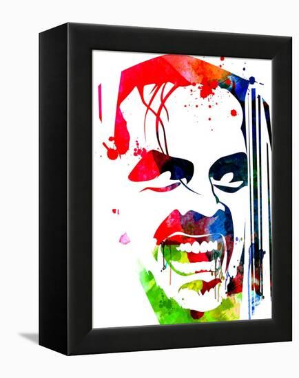 The Shining Watercolor-Lora Feldman-Framed Stretched Canvas