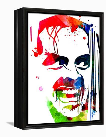 The Shining Watercolor-Lora Feldman-Framed Stretched Canvas