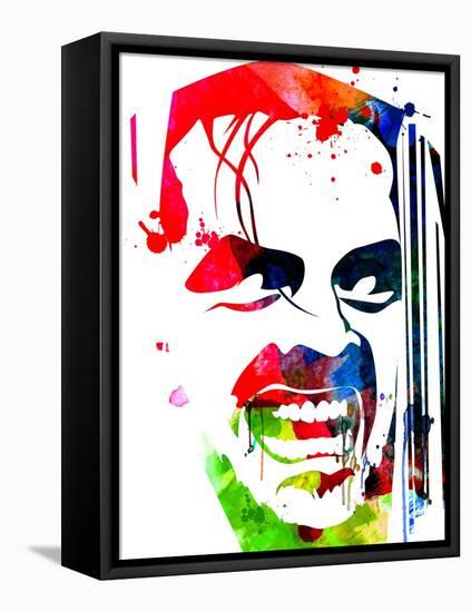 The Shining Watercolor-Lora Feldman-Framed Stretched Canvas