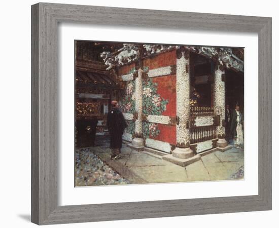 The Shinto Shrine at Nikko, 1903-Vasili Vasilyevich Vereshchagin-Framed Giclee Print