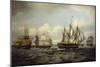 The Ship Castor and Other Vessels in Choppy Sea, 1802-Thomas Luny-Mounted Giclee Print