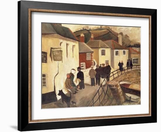 The Ship Hotel, Mousehole, Cornwall, 1928/9-Christopher Wood-Framed Giclee Print