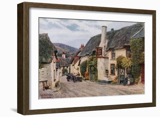 The Ship Inn, Porlock-Alfred Robert Quinton-Framed Giclee Print