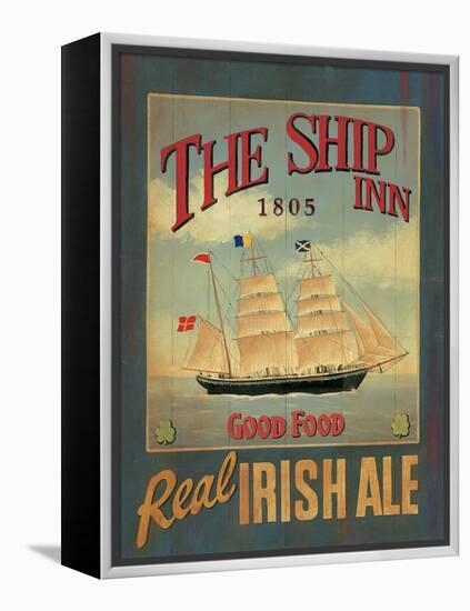 The Ship Inn-Martin Wiscombe-Framed Stretched Canvas