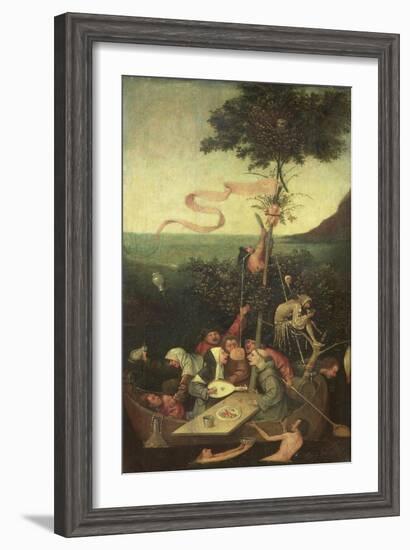 The Ship of Fools, circa 1500-Hieronymus Bosch-Framed Giclee Print