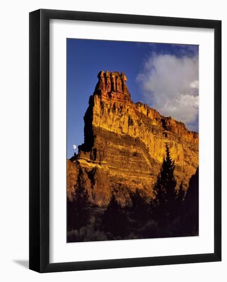 The Ship Rock Formation-Steve Terrill-Framed Photographic Print