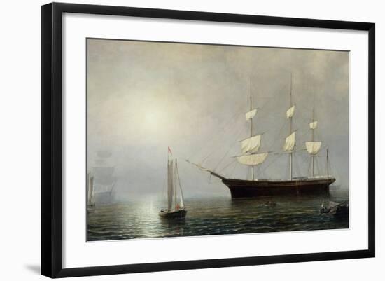 The Ship Starlight, C.1860-Fitz Henry Lane-Framed Giclee Print