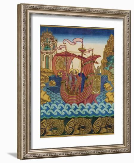 The Ship-Ivan Yakovlevich Bilibin-Framed Giclee Print