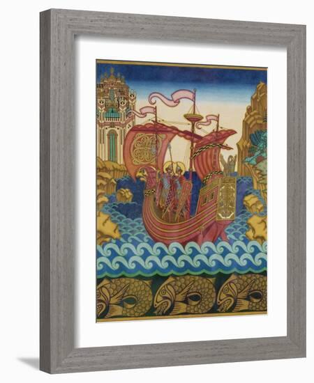 The Ship-Ivan Yakovlevich Bilibin-Framed Giclee Print