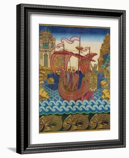 The Ship-Ivan Yakovlevich Bilibin-Framed Giclee Print