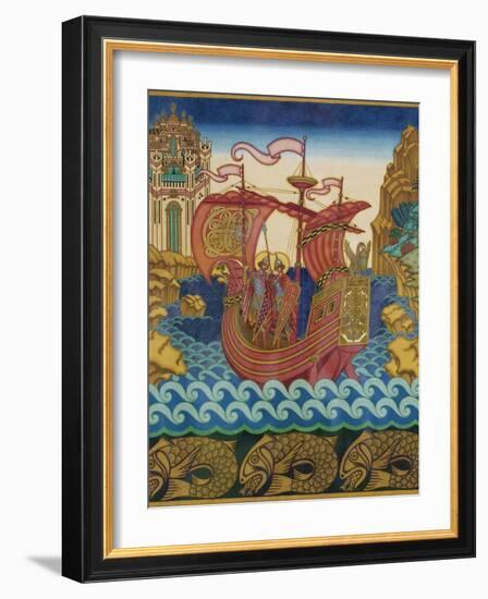 The Ship-Ivan Yakovlevich Bilibin-Framed Giclee Print