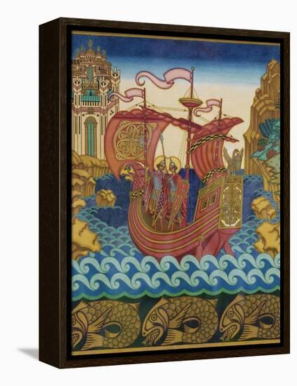 The Ship-Ivan Yakovlevich Bilibin-Framed Premier Image Canvas