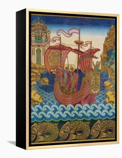 The Ship-Ivan Yakovlevich Bilibin-Framed Premier Image Canvas