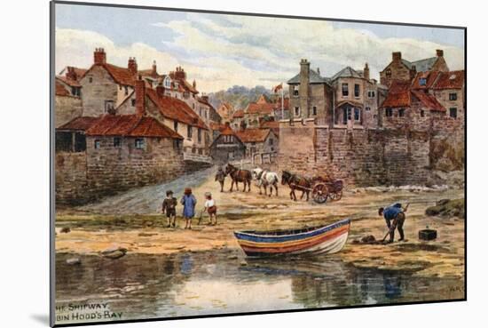 The Shipway, Robin Hood's Bay-Alfred Robert Quinton-Mounted Giclee Print