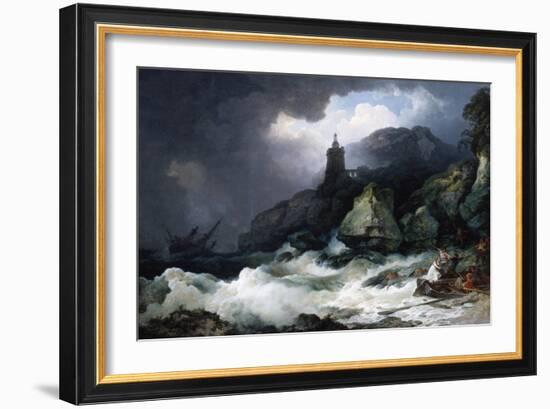 The Shipwreck, 1793-Philip James De Loutherbourg-Framed Giclee Print