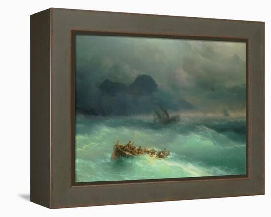 The Shipwreck, 1873-Ivan Konstantinovich Aivazovsky-Framed Premier Image Canvas