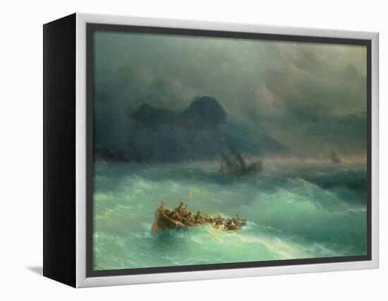 The Shipwreck, 1873-Ivan Konstantinovich Aivazovsky-Framed Premier Image Canvas