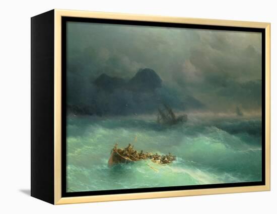 The Shipwreck, 1873-Ivan Konstantinovich Aivazovsky-Framed Premier Image Canvas