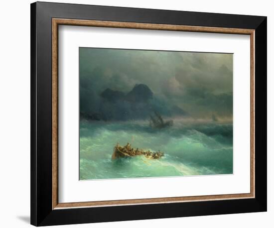 The Shipwreck, 1873-Ivan Konstantinovich Aivazovsky-Framed Giclee Print