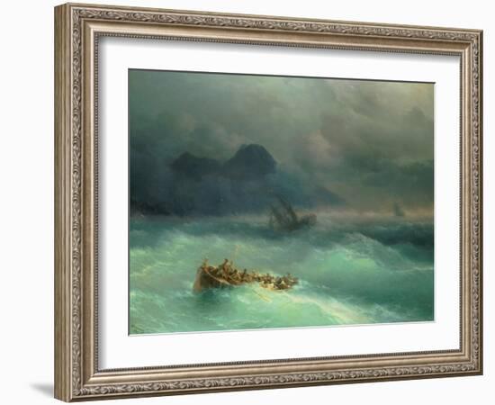 The Shipwreck, 1873-Carl Frederic Aagaard-Framed Giclee Print