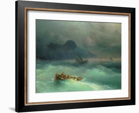 The Shipwreck, 1873-Carl Frederic Aagaard-Framed Giclee Print