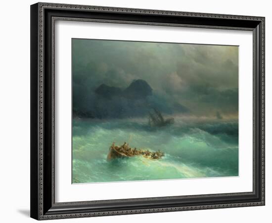 The Shipwreck, 1873-Carl Frederic Aagaard-Framed Giclee Print