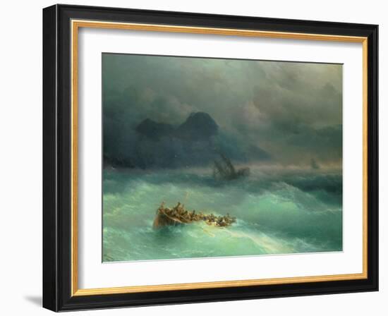 The Shipwreck, 1873-Carl Frederic Aagaard-Framed Giclee Print