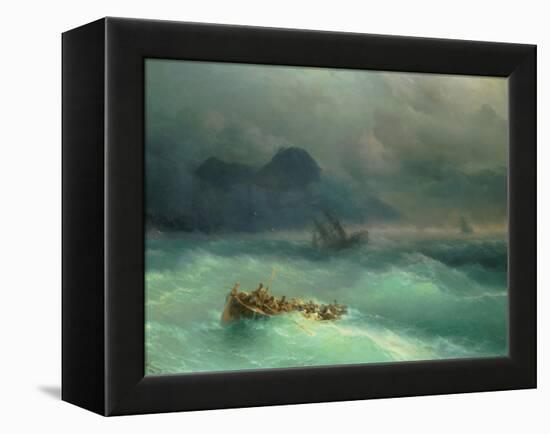 The Shipwreck, 1873-Carl Frederic Aagaard-Framed Premier Image Canvas