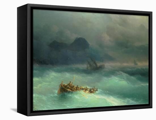 The Shipwreck, 1873-Carl Frederic Aagaard-Framed Premier Image Canvas