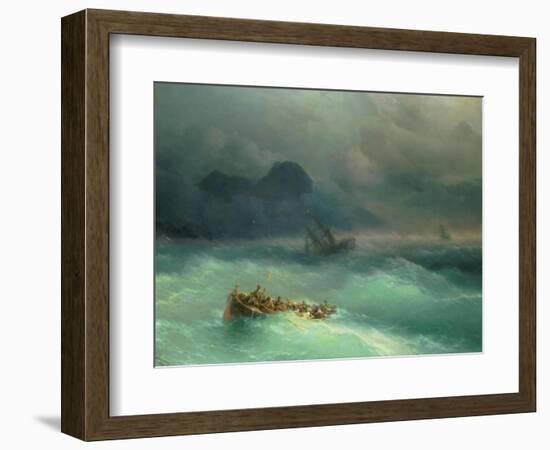 The Shipwreck, 1873-Carl Frederic Aagaard-Framed Giclee Print