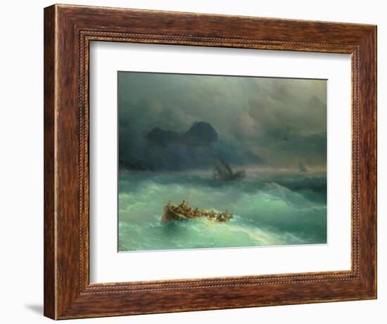 The Shipwreck, 1873-Carl Frederic Aagaard-Framed Giclee Print