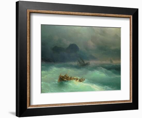 The Shipwreck, 1873-Carl Frederic Aagaard-Framed Giclee Print