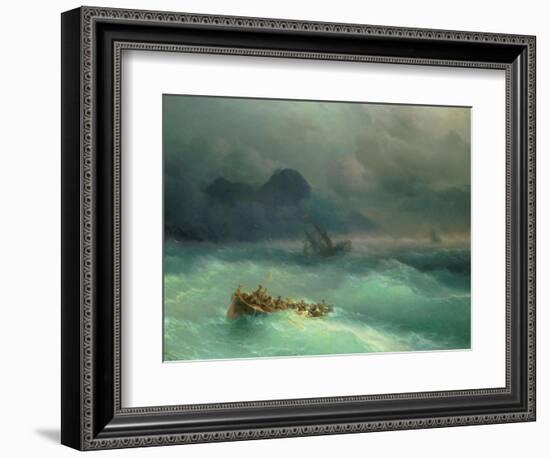 The Shipwreck, 1873-Carl Frederic Aagaard-Framed Giclee Print