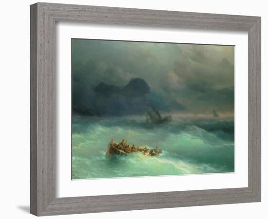 The Shipwreck, 1873-Carl Frederic Aagaard-Framed Giclee Print