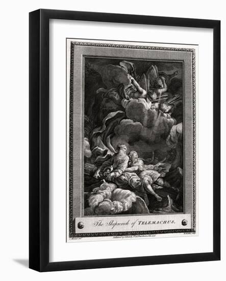 The Shipwreck of Telemachus, 1777-W Walker-Framed Giclee Print