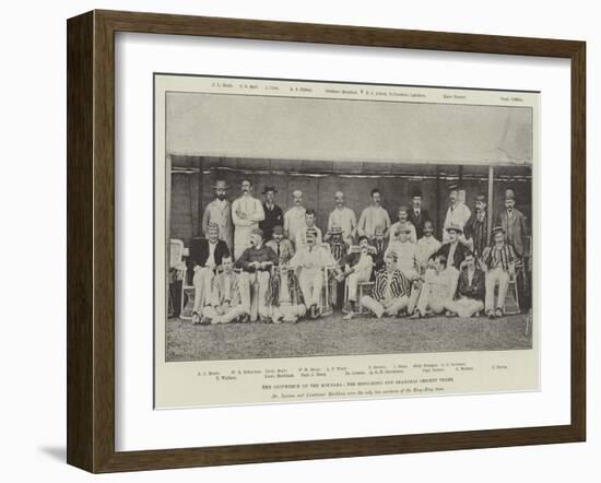 The Shipwreck of the Bokhara, the Hong-Kong and Shanghai Cricket Teams-null-Framed Giclee Print