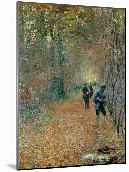 The Shoot, 1876-Claude Monet-Mounted Giclee Print