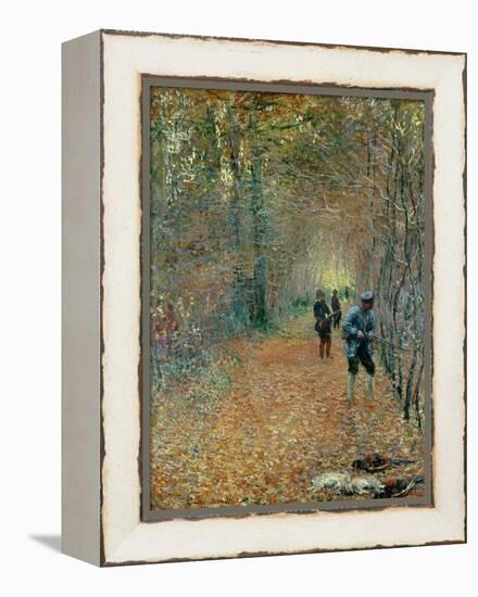 The Shoot, 1876-Claude Monet-Framed Premier Image Canvas