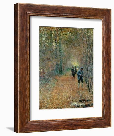 The Shoot, 1876-Claude Monet-Framed Premium Giclee Print