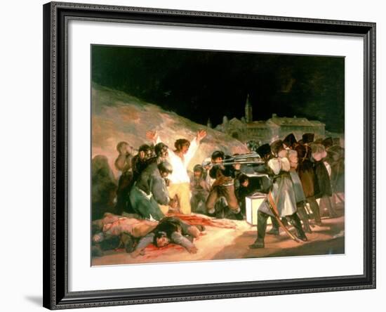 The Shootings of May 3rd 1808, 1814-Francisco de Goya-Framed Giclee Print