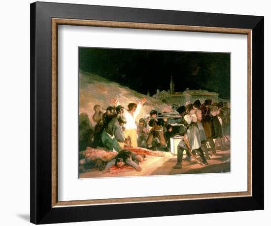 The Shootings of May 3rd 1808, 1814-Francisco de Goya-Framed Giclee Print