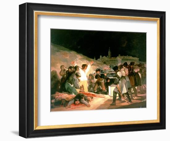 The Shootings of May 3rd 1808, 1814-Francisco de Goya-Framed Giclee Print