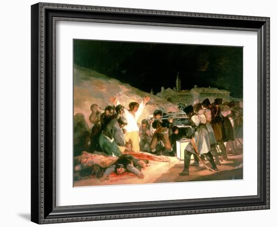 The Shootings of May 3rd 1808, 1814-Francisco de Goya-Framed Giclee Print